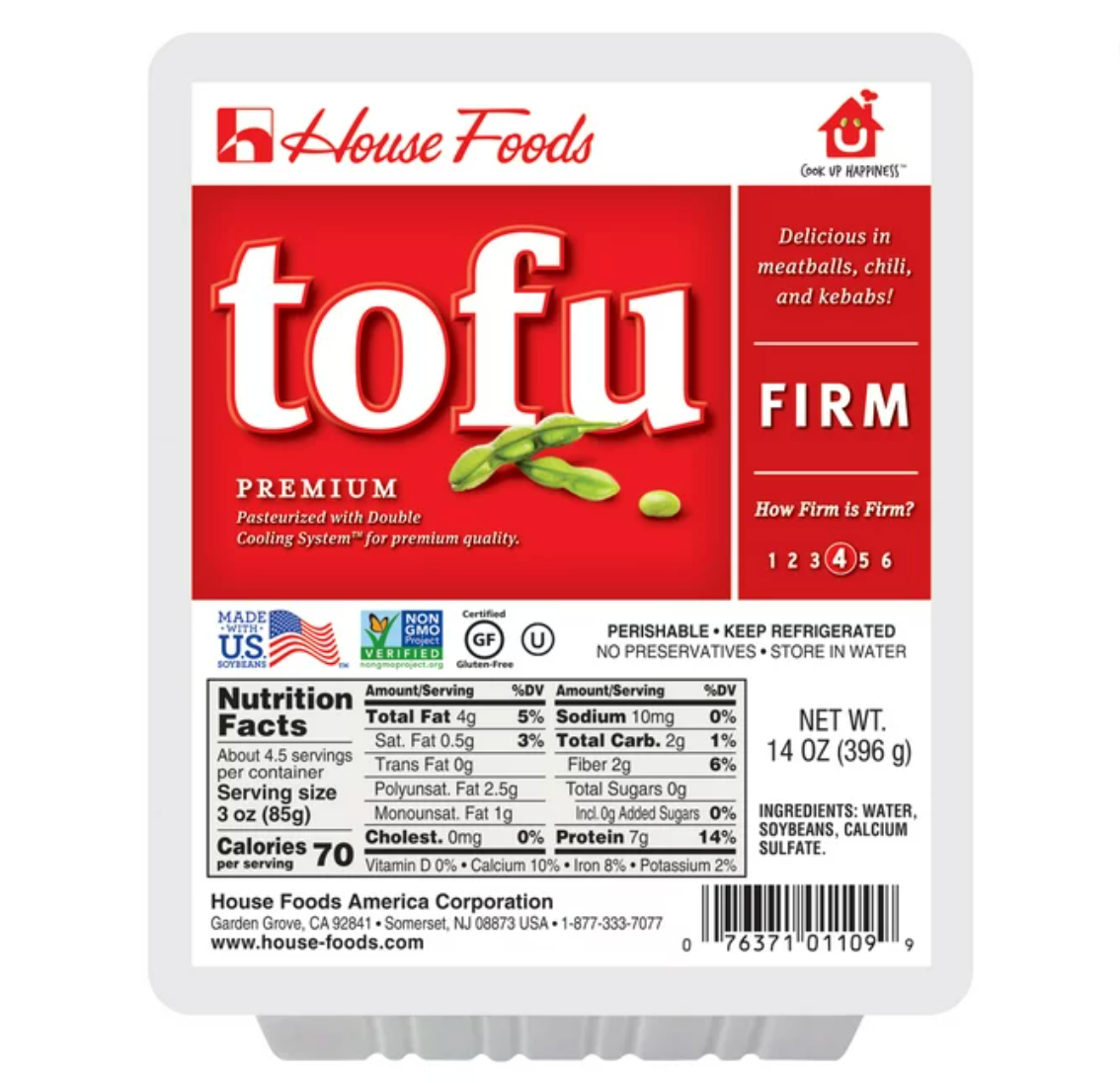 HSE TOFU FIRM RED