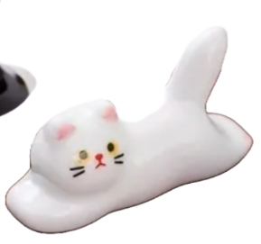 CHOPSTICKS REST CUTE KITTEN 1PC