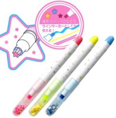 STAR SHAPED HIGHLIGHTER PEN