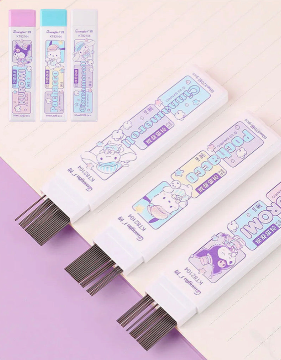 SANRIO PENCIL LEAD HB 0.5MM POCHACCO