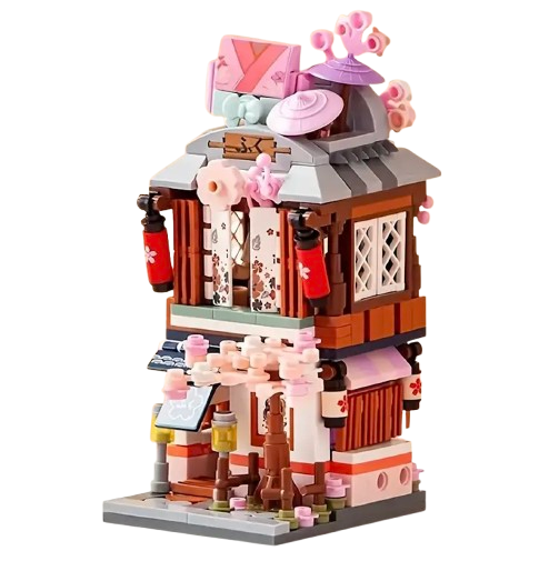 MINI BUILDING BLOCK TOY  KIMONO SHOP