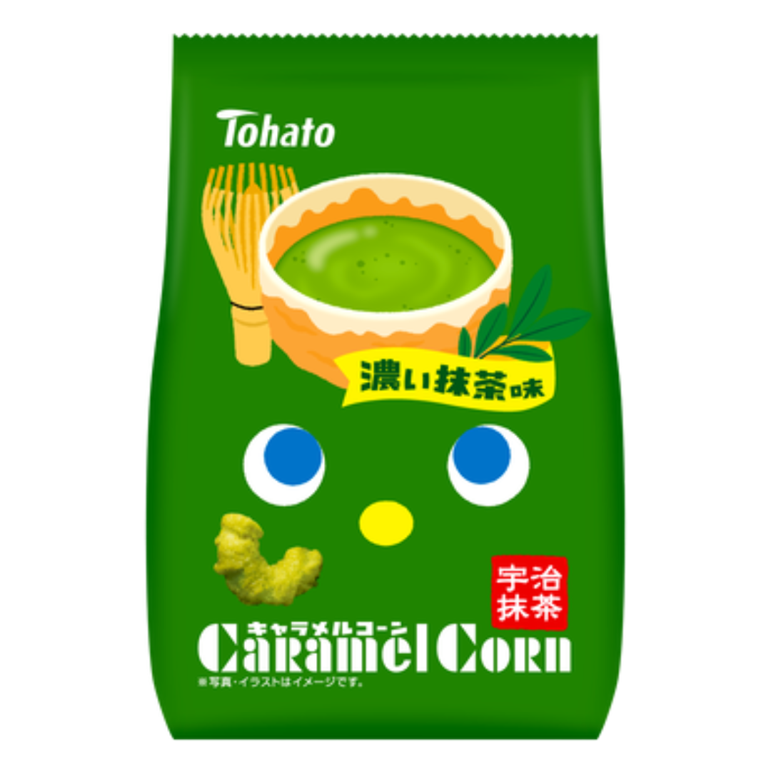 TOHATO CARAMEL CORN MATCHA