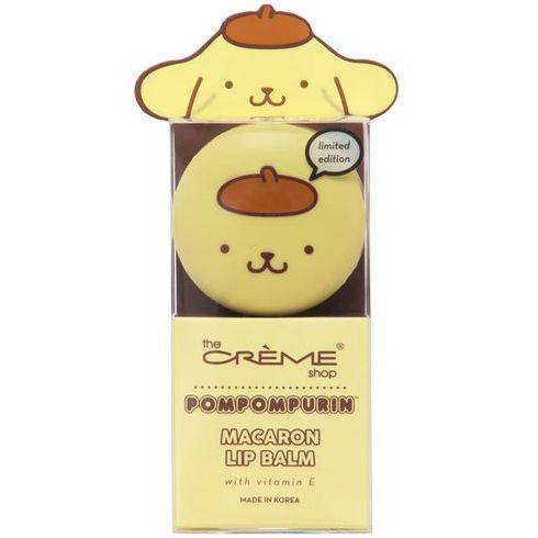 POMPOMPURIN MACARON LIP BALM CARMEL PUDDING