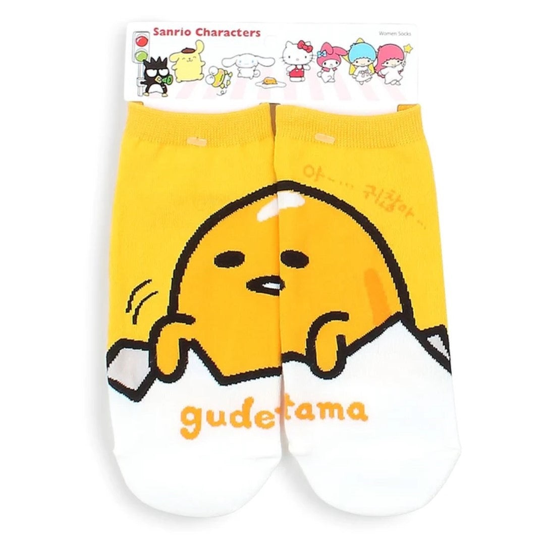 SANRIO COUPLE SOCKS GUDETAMA