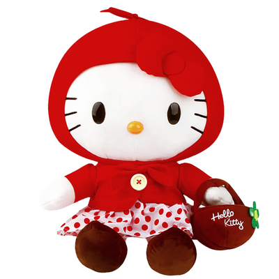 HELLO KITTY RED CLOAK 33CM