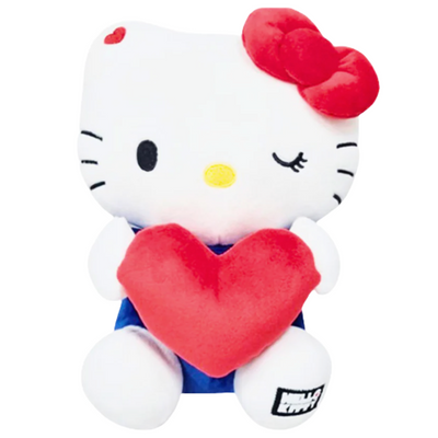 HELLO KITTY W/ RED HEART 25CM