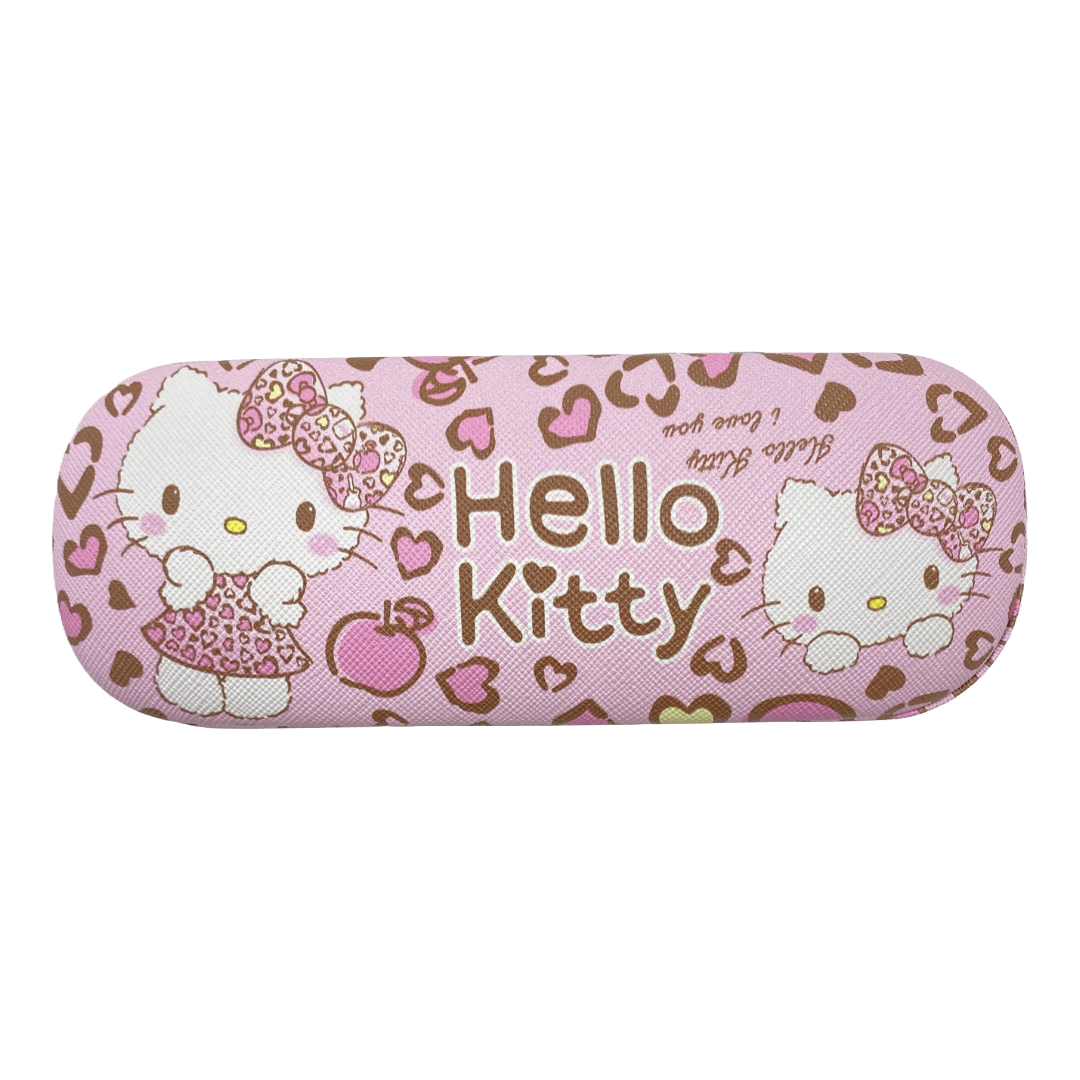 GLASSES CASE HELLO KITTY HEART