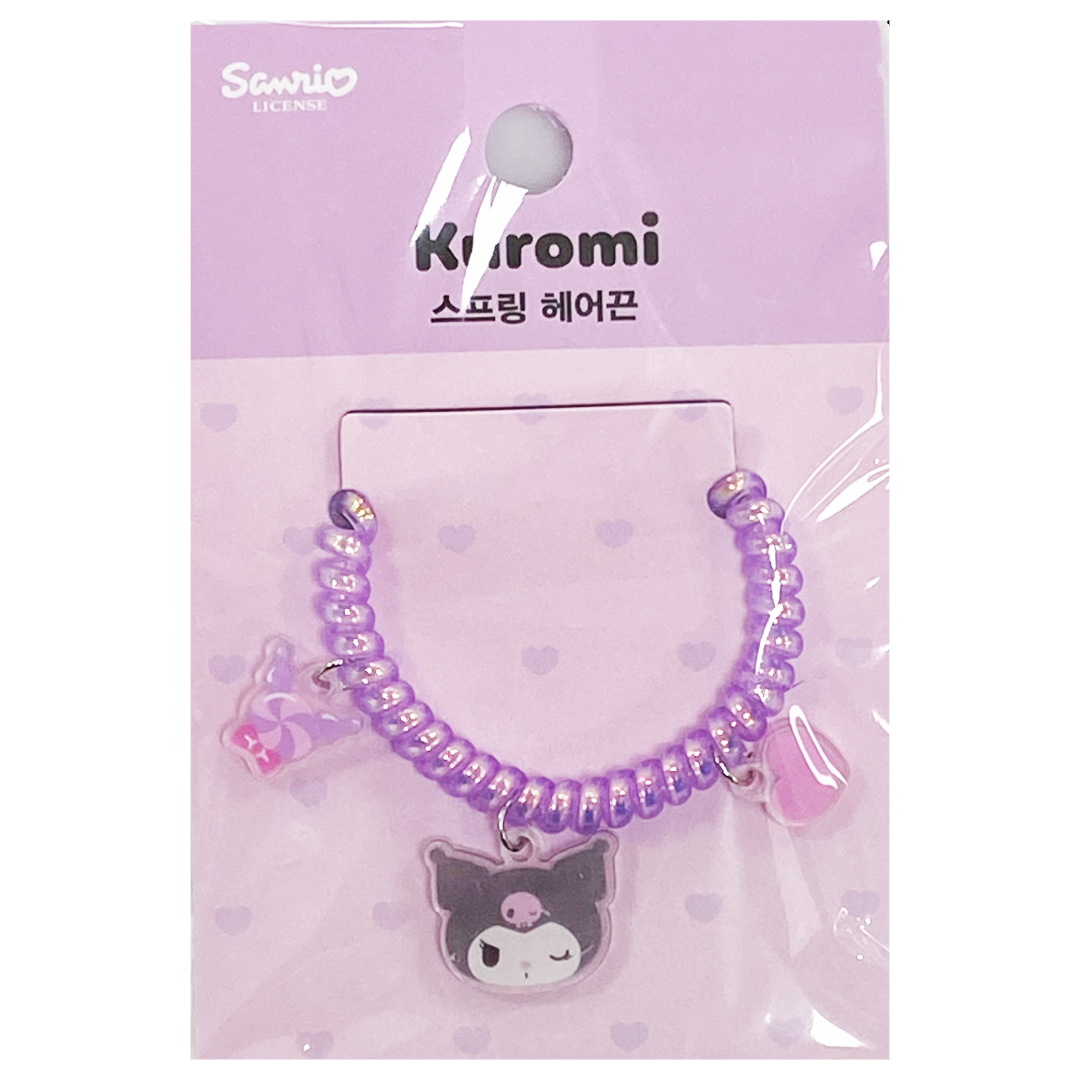 HAIR ACC SANRIO SPRING HAIR TIE KUROMI