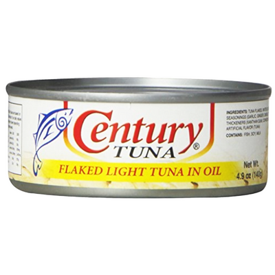 CENTURY LIGHT TUNA IN VEG OIL 1P