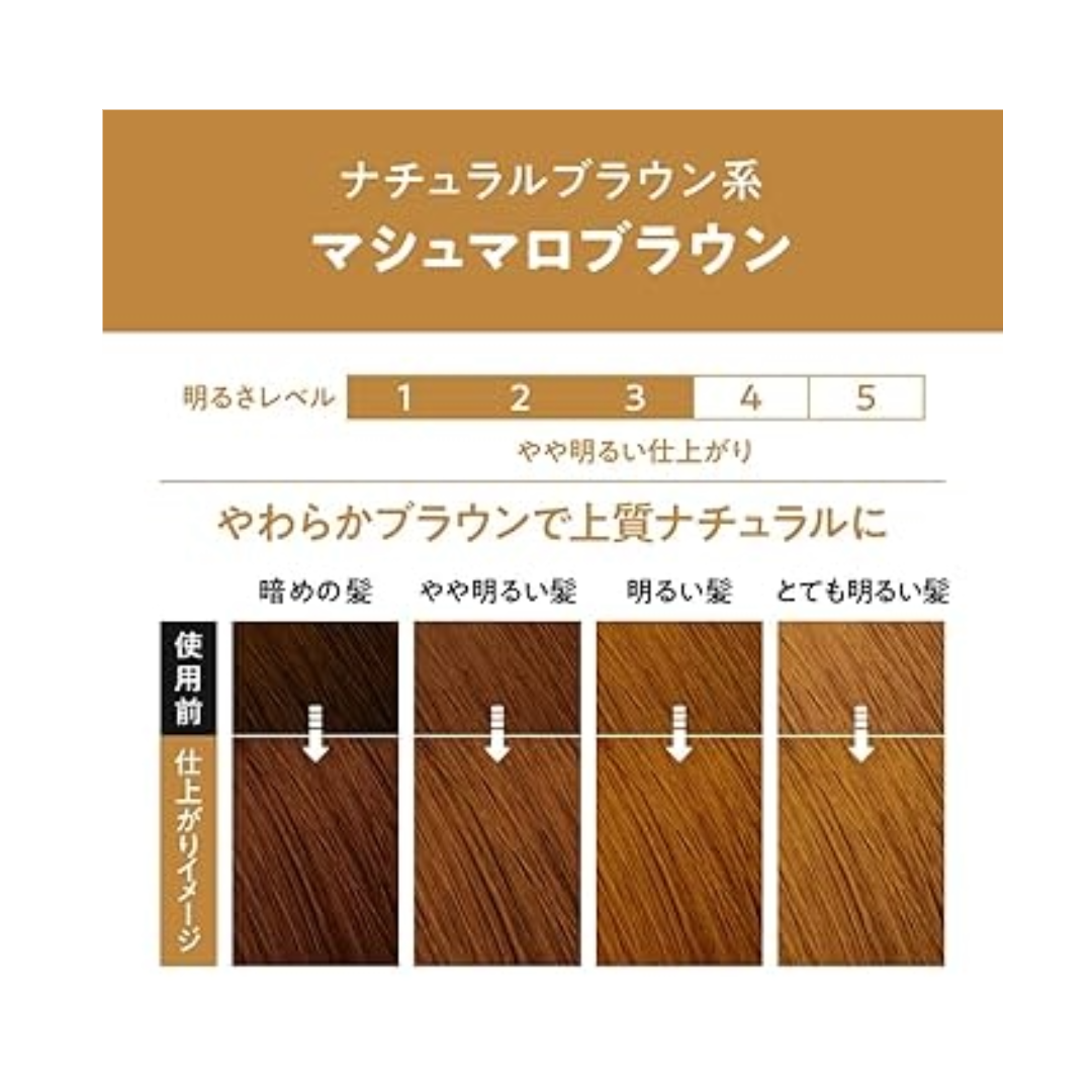 KAO LIESE BUBBLE HAIR COLOR MARSHMALLOW BROWN