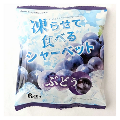 JAPAN CONFECTIONERY FREEZABLE JELLY GRAPE