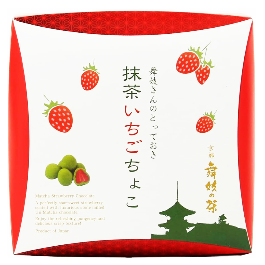 MAIKO MATCHA STRAWBERRY CHOCOLATE 72G