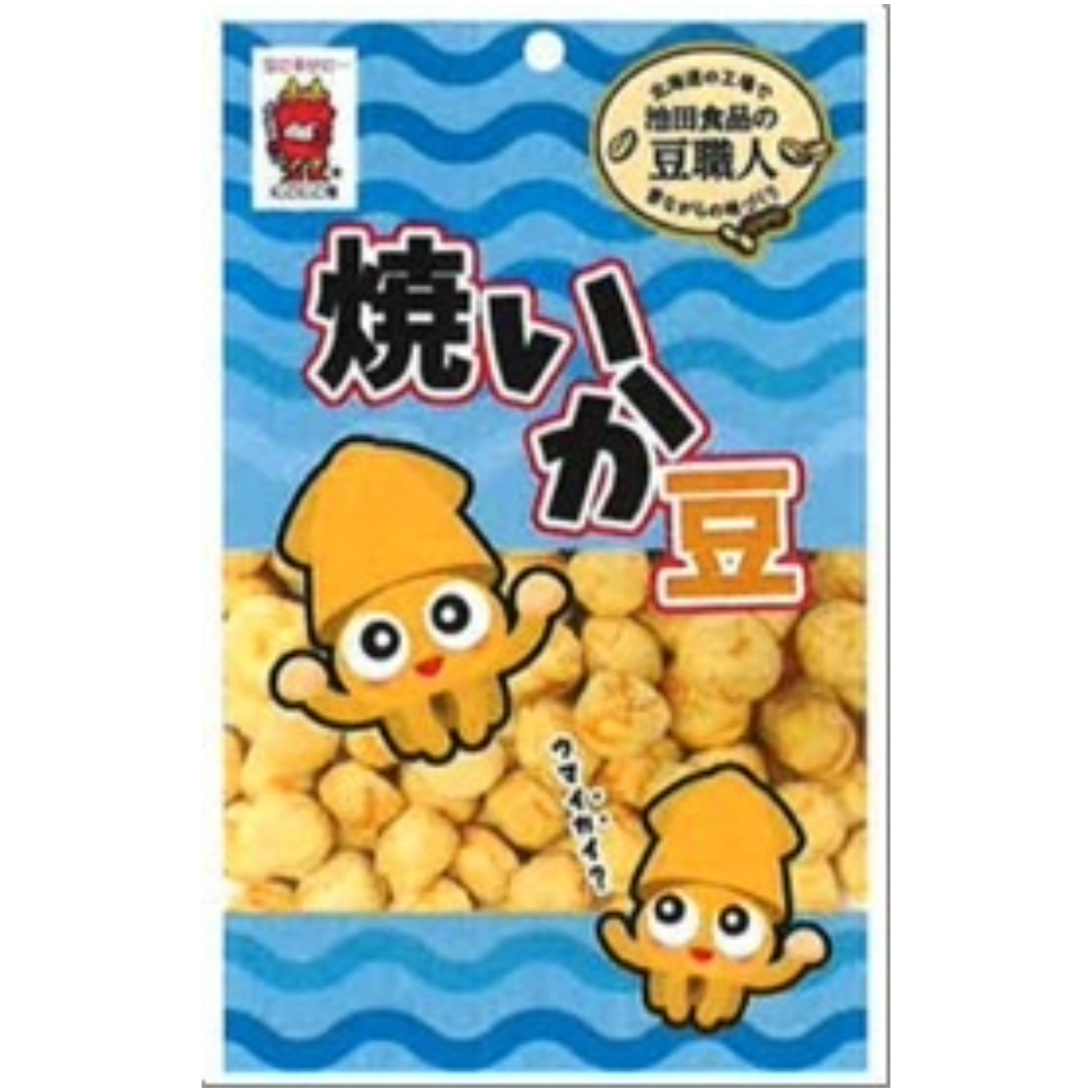 IKEDA YAKI IKAMAME SQUID PEANUT CREACKER 65G