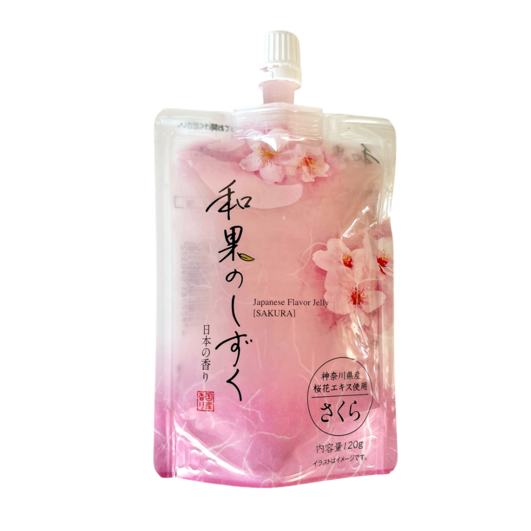 FUJISHO WAKA NO SHIZUKU JELLY SAKURA