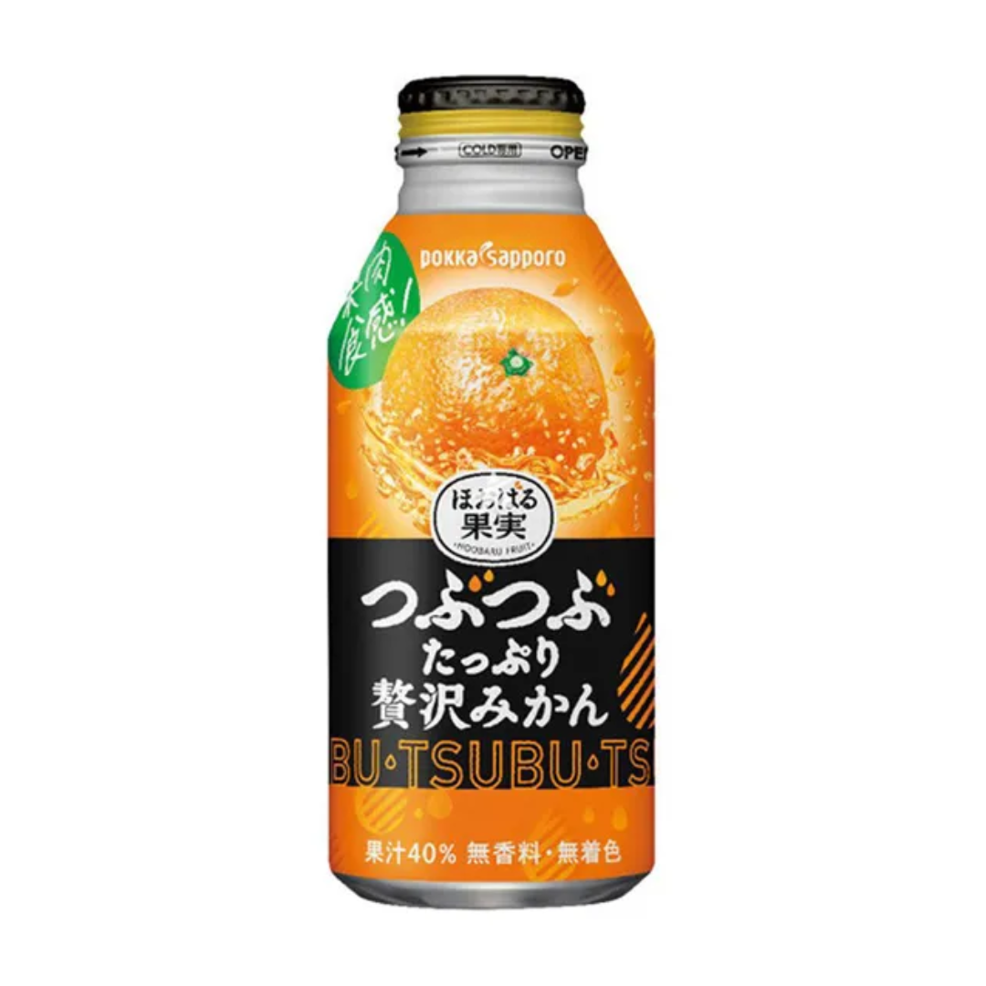 POKKA SAPPORO TSUBU TAPPURI ZEITAKU MIKAN