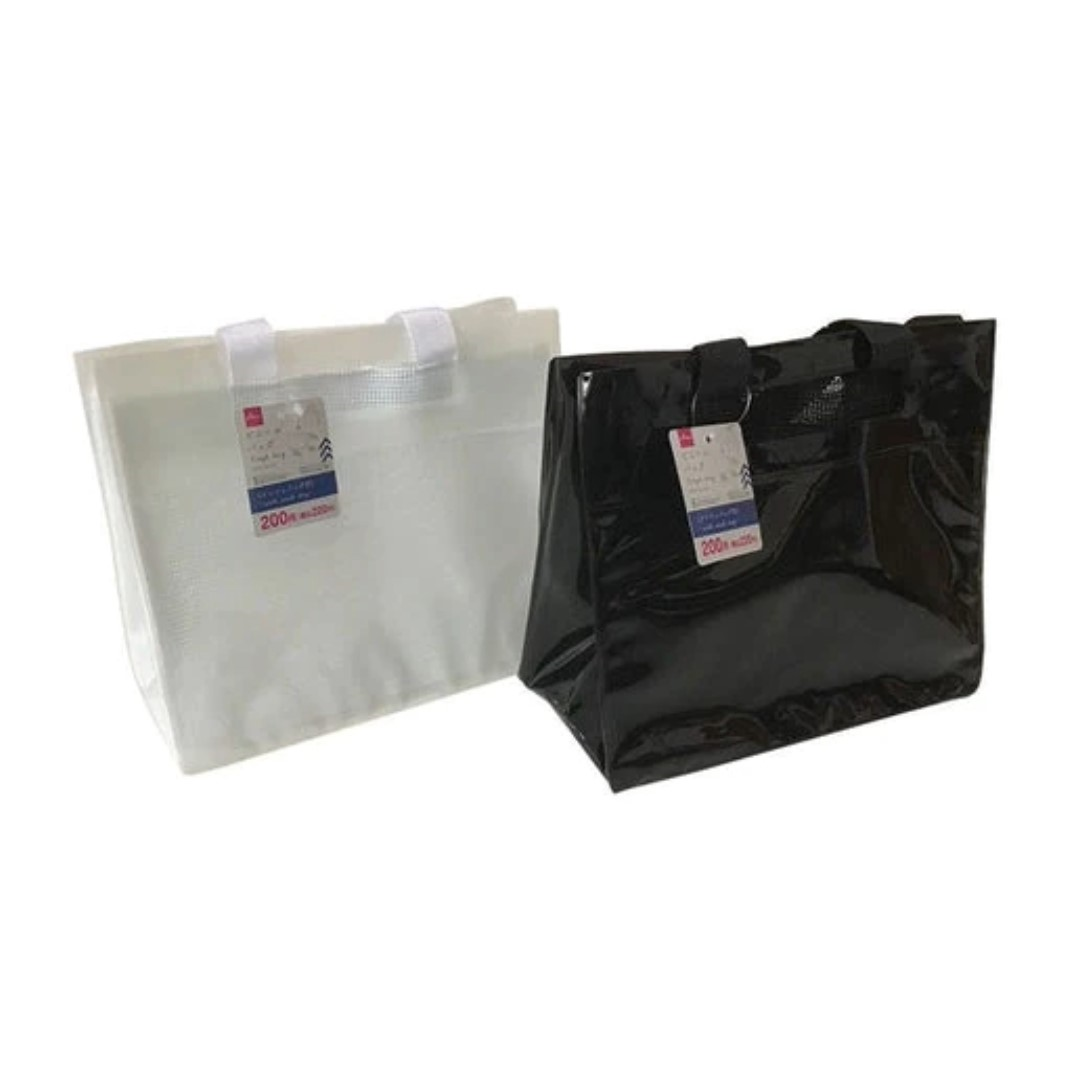 VINYL BAG WITH MESH BAG 7.09 X 9.06 X 3.94 IN