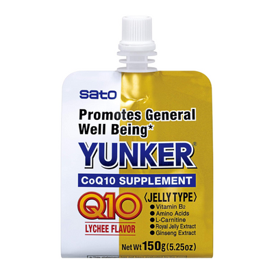 SATO YUNKER CoQ10 SUPPLEMENT JELLY DRINK