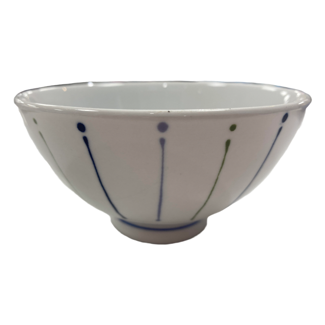 IRODORI LINE TOKUSA BLUE RICE BOWL