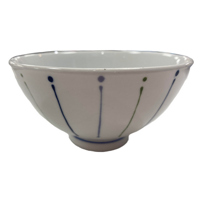 IRODORI LINE TOKUSA BLUE RICE BOWL