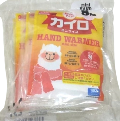 HAND WARMER MINI 8 PCS