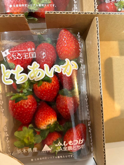 「とちあいか」TOCHIAIKA FROM JAPAN 2024-2025 FRESH STRAWBERRY