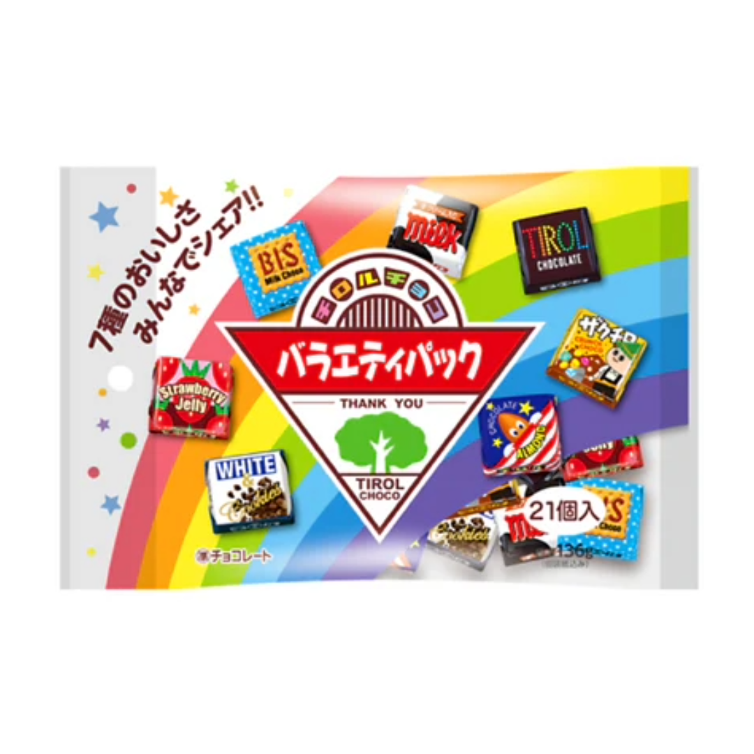 TIROL CHOCO VARIETY PACK 136G