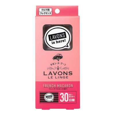 LAVONS CAR AIR FRESHNER FRENCH MACARON