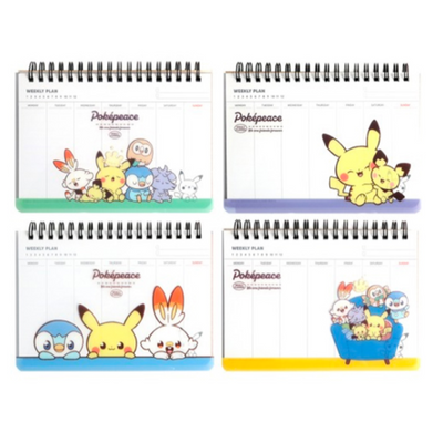 POKEMON POKEPEACE WEEKLY PLANNER 17X12CM
