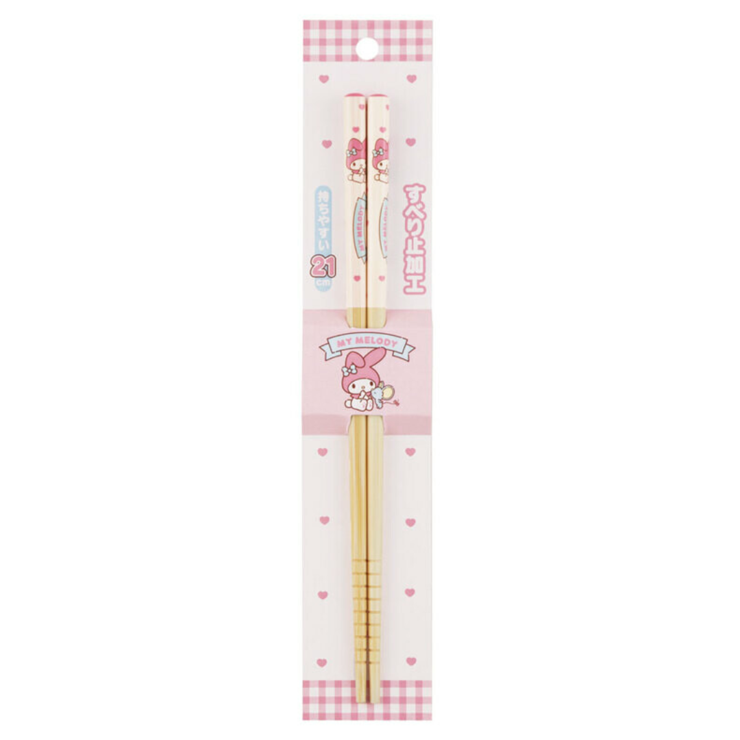 SKATER BAMBOO CHOPSTICKS MY MELODY 21CM