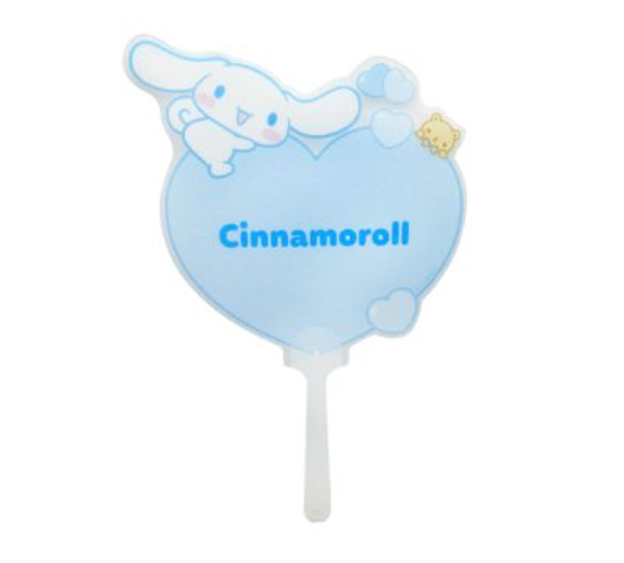 SANRIO HANDY FAN HEART CINNAMOROLL