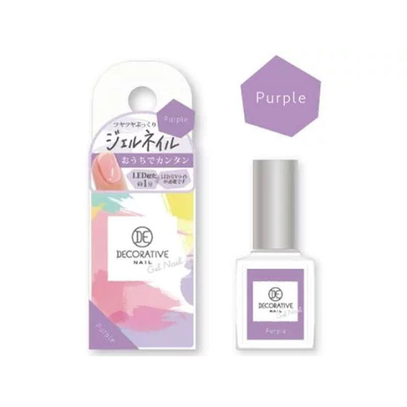 SHO-BIDO DECORATIVE COLOR GEL NAIL PURPLE