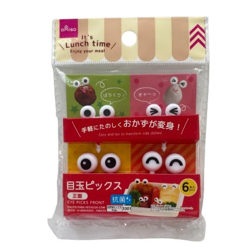 FOOD PICKS EYE 6PCS