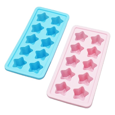 SILICONE 10 STAR ICE TRAY