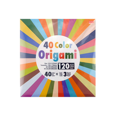 40COLOR ORIGAMI 120SHEETS