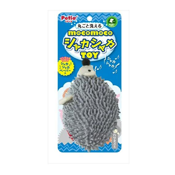 PETIO STUFFED ANIMAL TOY WITH CRINKLE PAPER HEDGEHOG