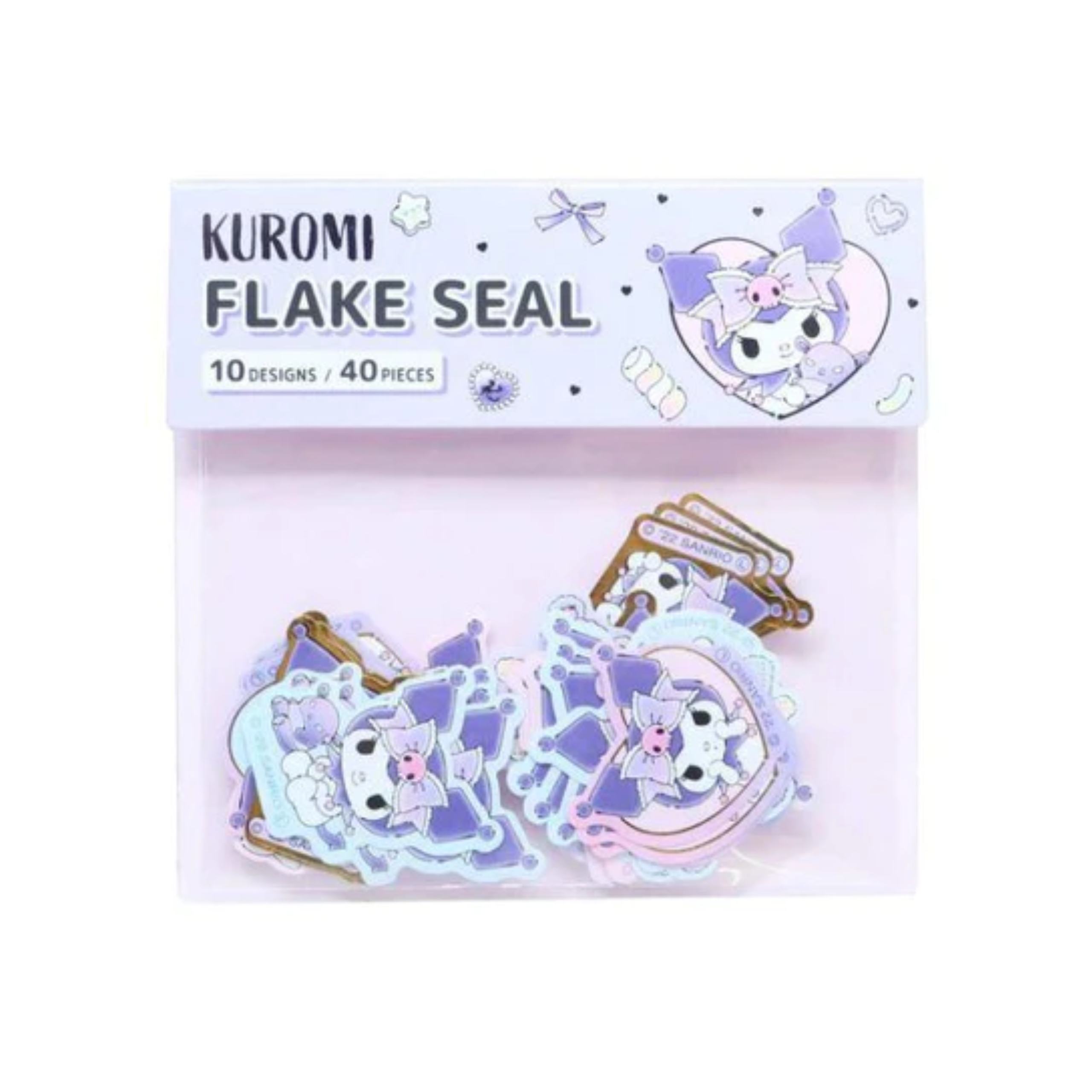 KUROMI FLAKE STICKER – HANAMARU JAPANESE MARKETPLACE