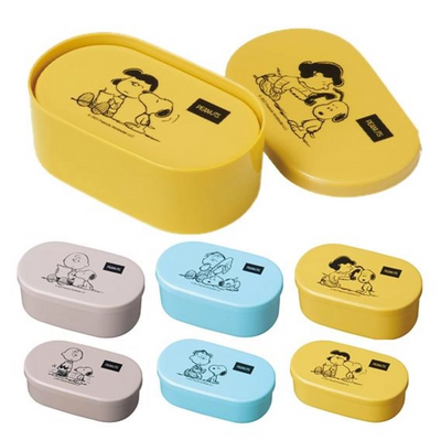 SNOOPY FOOD CONTAINER SET OF 2