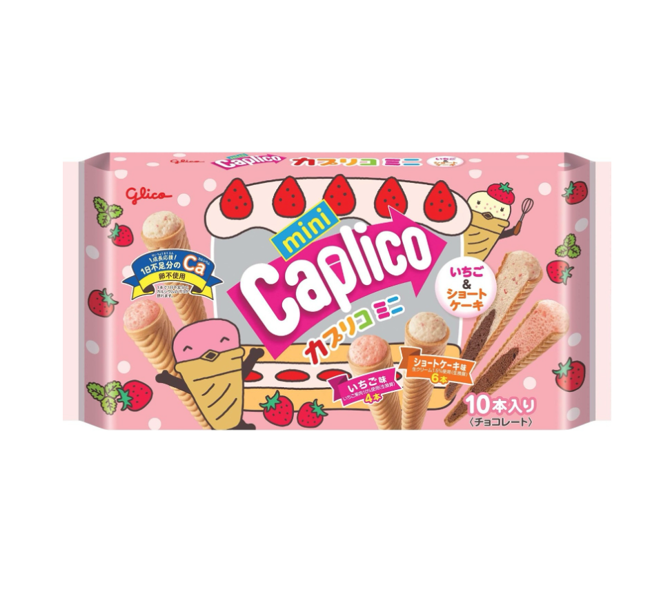 GLICO CAPLICO MINI OBUKURO STRAWBERRY SHORTCAKE 10P