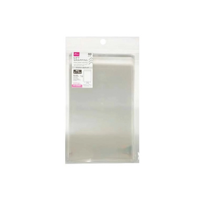 CLEAR PLASTIC SEAL BAG 40PCS 7.28IN×4.72IN