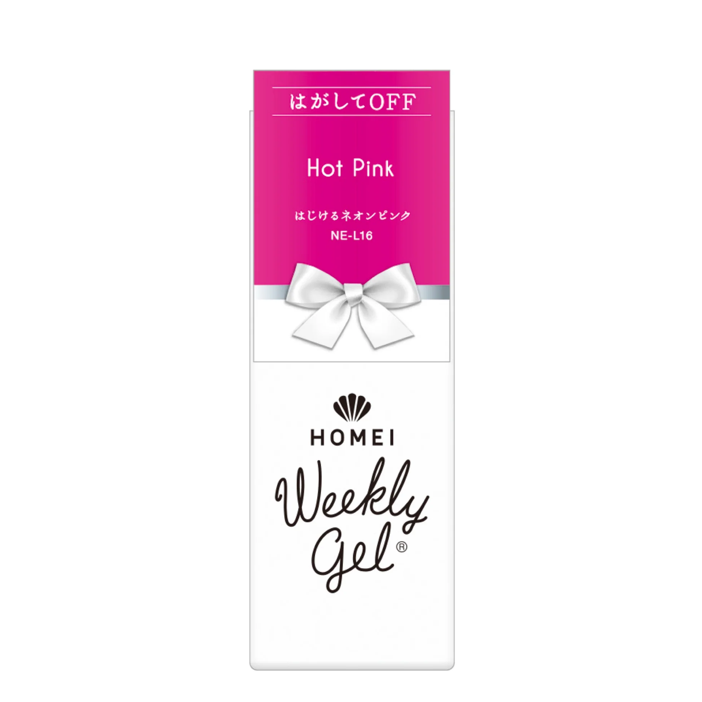 HOMEI WEEKLY GEL NAIL HOT PINK