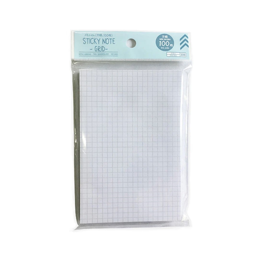 STICKY NOTE GRID 100 PCS – HANAMARU JAPANESE MARKETPLACE