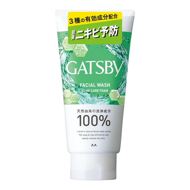 MANDOM GATSBY FACIAL WASH ACNE TRIPLE CARE FOAM