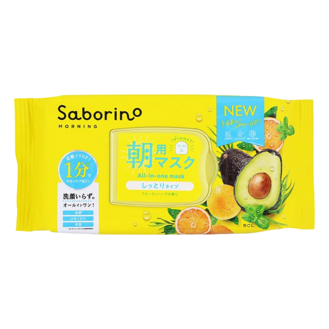 BCL SABORINO MORNING FACE MASK 32 SHEETS