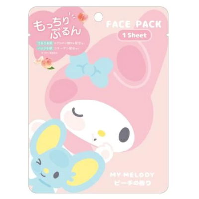 SANRIO FACE MASK MY MELODY  PEACH