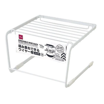 STACKABLE WIRE RACK FOR DISHES 6.3X6.3X4IN