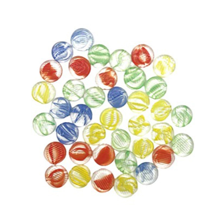 FLAT MARBLES BASIC COLOR D0.6IN