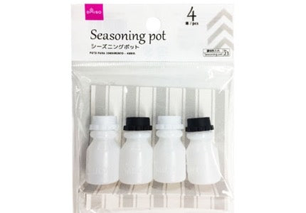 SEASONING CONTAINER CAFE 4PCS 1.5IN