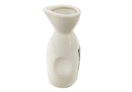 SAKE BOTTLE WHITE 5.07 FL OZ 1.8 X 4.88 IN