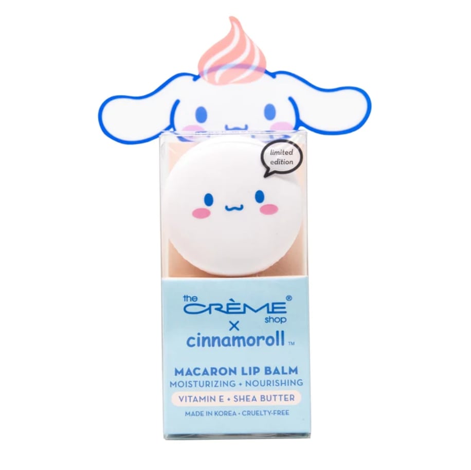 CINNAMOROLL MACARON LIP BALM PEACH MOUSSE