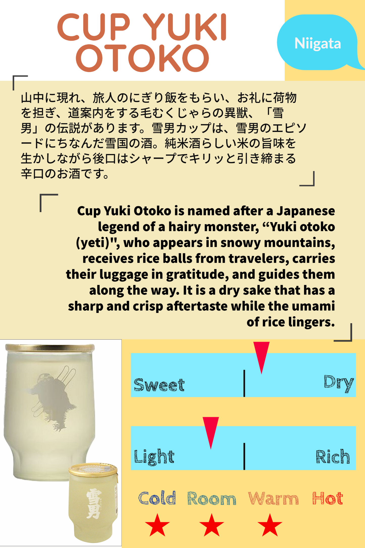 CUP YUKI OTOKO